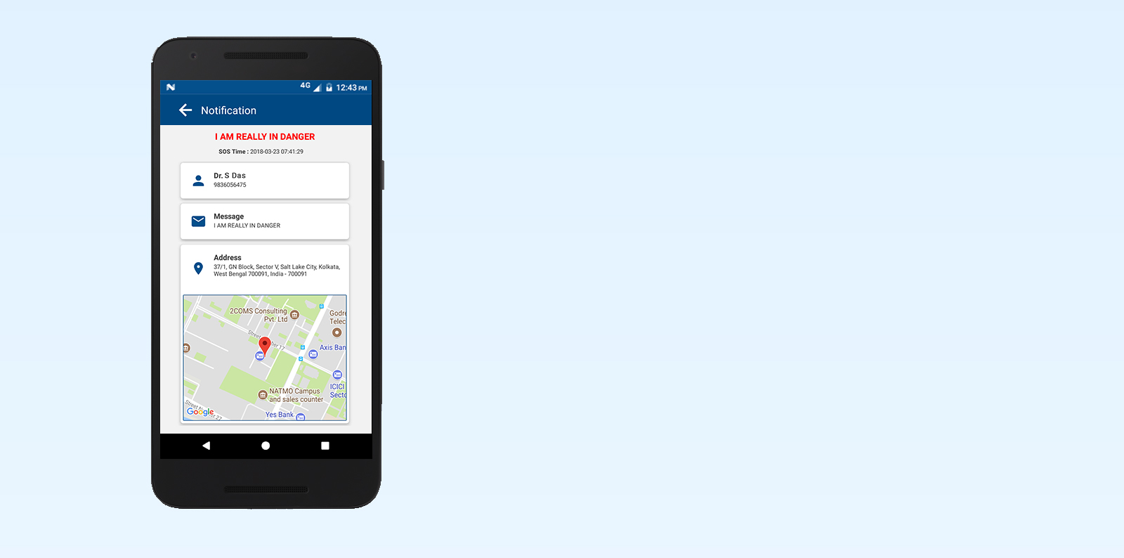 Community users will get the pop-up notification and they have choice to accept or decline to track the notification.