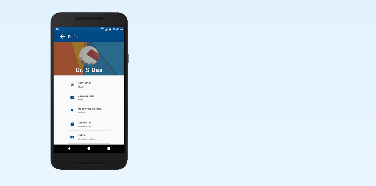 In-case of offline notification, user needs to updated offline contact info.